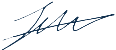 Unterschrift von Julian Hecht